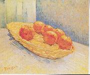 Vincent Van Gogh Still Life with Oranges Basket Spain oil painting artist